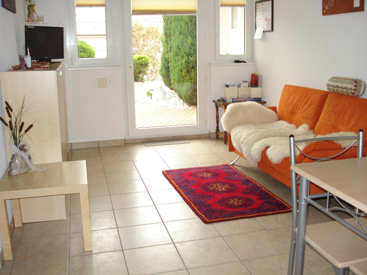 Ferienwohnung Lenggenhager Plantzette Sierre Exterior foto