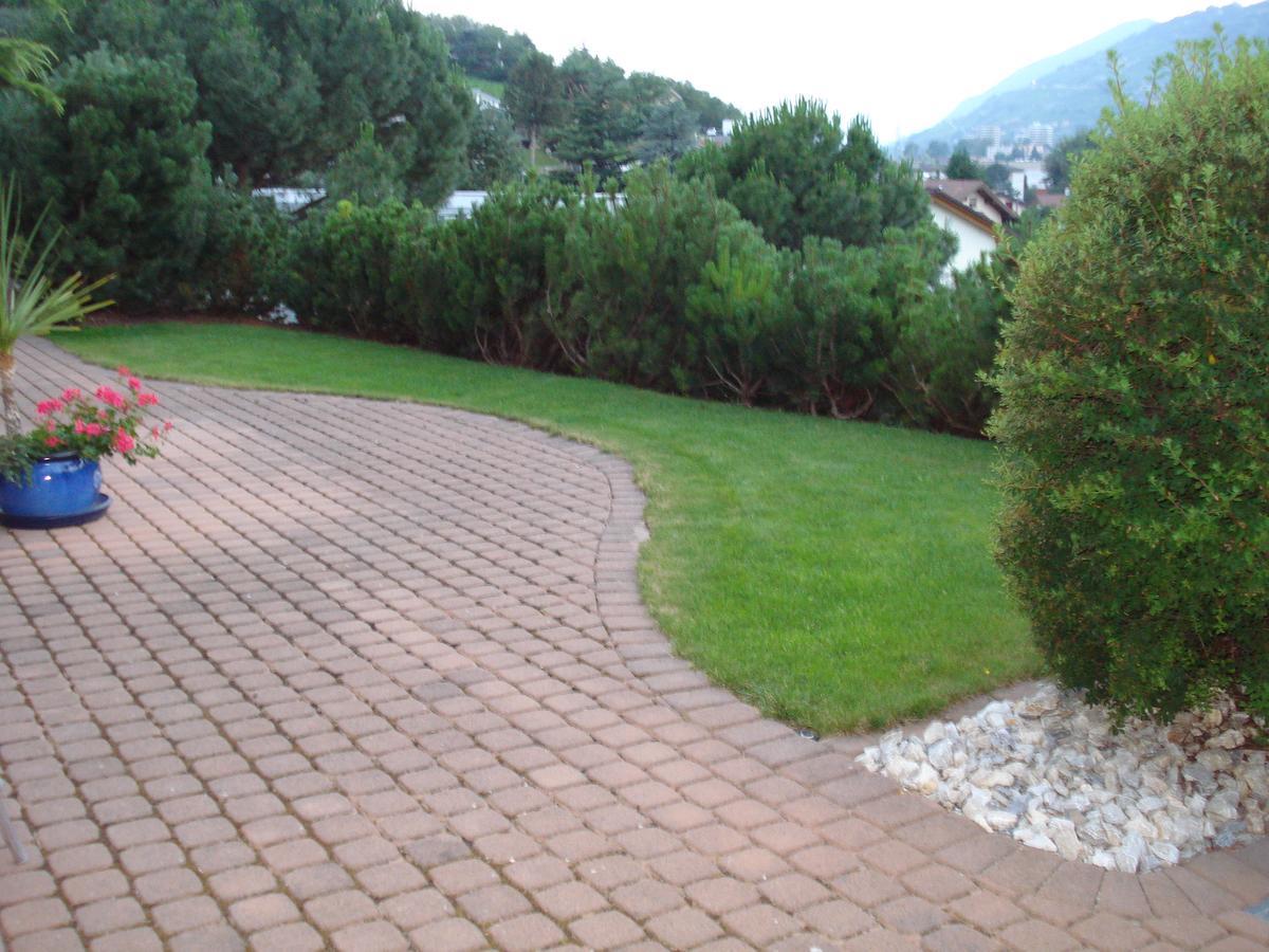Ferienwohnung Lenggenhager Plantzette Sierre Exterior foto